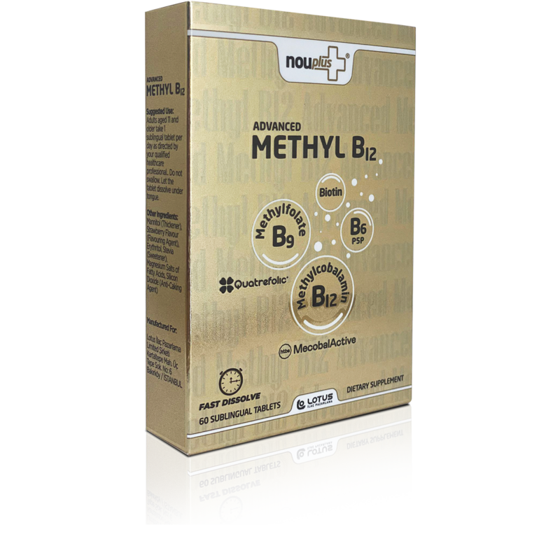 Nouplus Advanced Methyl B<sub>12</sub> Dilaltı Tablet